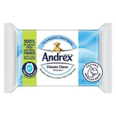 Andrex Classic Clean Flushable Toilet Wipes Single Pack (Case of 12)  Adomoo